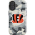 NFL Cincinnati Bengals Camo iPhone 16 Plus Impact Case